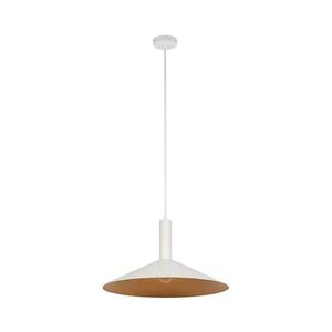 Luster na lanku CAPRI 1xE27/15W/230V pr. 50 cm biela/medená 41016 vyobraziť