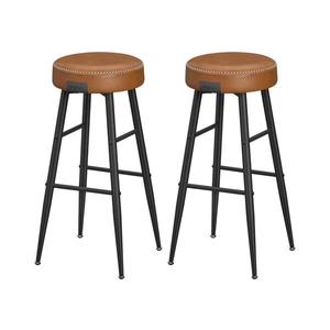 Barová stolička LIOR hnedá/čierna LBC090K01 vyobraziť