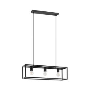 Eglo 43032 - Luster na lanku ELDRICK 3xE27/40W/230V čierna 43032 vyobraziť