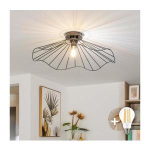 Brilagi - LED prisadený luster CERIA WIRE 1xE27/40W/230V pr. 60 cm čierny EG300175+EG300156 vyobraziť