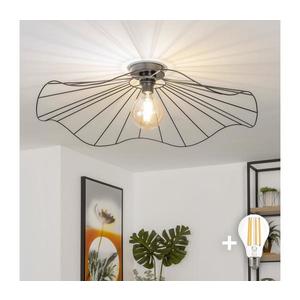 Brilagi - LED prisadený luster CERIA WIRE 1xE27/40W/230V priemer 80 cm čierna EG300175+EG300157 vyobraziť