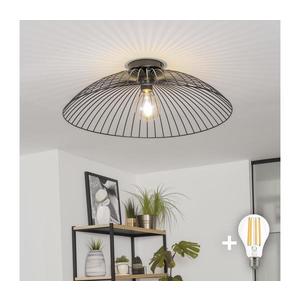 Brilagi - LED prisadený luster CERIA WIRE 1xE27/40W/230V pr. 60 cm čierna EG300175+EG300161 vyobraziť