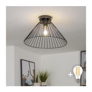 Brilagi - LED prisadený luster CERIA WIRE 1xE27/40W/230V priemer 45 cm čierny EG300175+EG300164 vyobraziť
