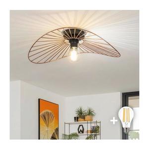 Brilagi - LED Prisadený luster CERIA WIRE 1xE27/40W/230V 40x56 cm bronz EG300175+EG300151 vyobraziť