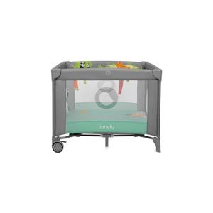 Lionelo - Hracia ohrádka MILLE PLUS Sivá zelená 5903771722407 vyobraziť