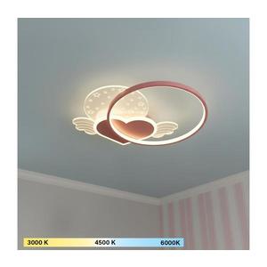 Brilagi - LED detské stropné svietidlo LOVE LED/48W/230V 3000/4500/6000K ružová BR1909-1 vyobraziť