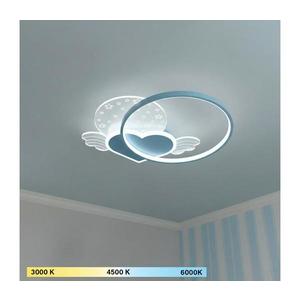 Brilagi - LED Detské stropné svietidlo LOVE LED/48W/230V 3000/4500/6000K modré BR1909-2 vyobraziť