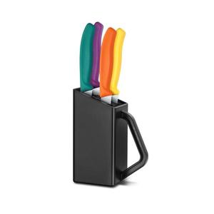 Victorinox - 5-dielna sada kuchynských nožov v stojane SWISS CLASSIC, pestrofarebná 6.7126.4C1 vyobraziť