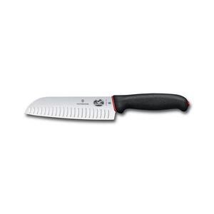 Victorinox - Kuhinjski santoku nož DUAL GRIP 17 cm črn 5.2523.17D vyobraziť