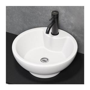 BATH DELUXE Umývadlo na dosku DRAMMEN, priemer 40, 1 cm, keramika/biela 06-045-11-11-00 vyobraziť