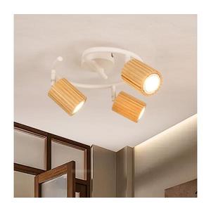 Brilagi - Bodové svietidlo MODERN WOOD 3xGU10/8W/230V drevo/biela BRI383 vyobraziť