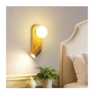 Brilagi - Nástenné bodové svietidlo MODERN WOOD 1xG9/5W/230V+1xGU10/8W drevené BRI410 vyobraziť