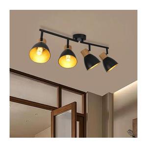 Brilagi - Bodové svietidlo ODENSE 4xE14/10W/230V drevo/čierna BRI415 vyobraziť