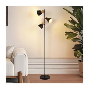 Brilagi - Stojacia lampa ODENSE 3xE14/10W/230V drevo/čierna BRI419 vyobraziť