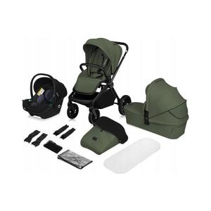Lionelo - Kombinovaný kočík 3 v 1 MIKA PLUS Zelená oliva 5903771709712 vyobraziť