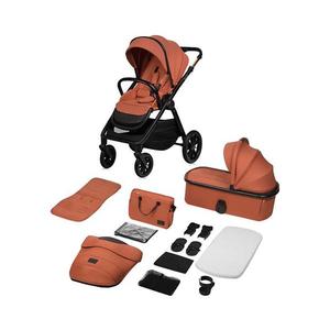 Lionelo - Kombinovaný kočík 2v1 LAYLA Hnedo-rezavý 5903771709606 vyobraziť