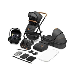 Lionelo - Kombinovaný kočík 3 v 1 AMBER sivý grafit 5903771700573 vyobraziť