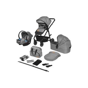 Lionelo - Kombinovaný kočík 3v1 BIANKA Grey Stone 5903771704847 vyobraziť