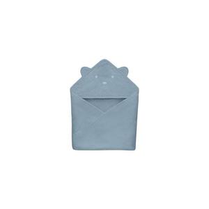 Lionelo - Detská osuška s kapucňou MUSLIN HOODED TOWEL Grey Sky 5903771709316 vyobraziť