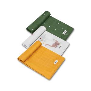 Lionelo - SADA 3 ks bambusových plienok BAMBOO SET 70x70 cm Dino 5903771701891 vyobraziť