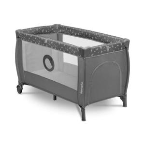 Lionelo - cestovná postieľka STEFI PLUS, sivá/biela 5903771704205 vyobraziť