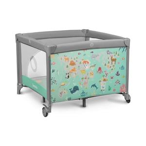 Lionelo - Hracia ohrádka MILLE Šedozelená 5903771705424 vyobraziť