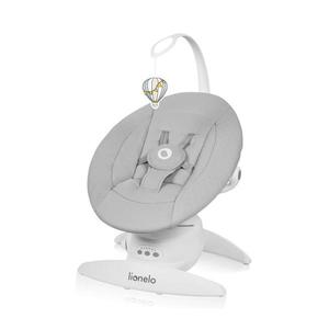 Lionelo - Detské hojdacie lehátko s melódiou IRIS Grey Concrete 5903771707220 vyobraziť