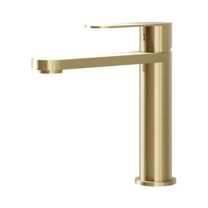 BATH DELUXE Umývadlová batéria TARNBY 17, 3 cm kartáčovaná mosadz 28-017-02-70-02 vyobraziť