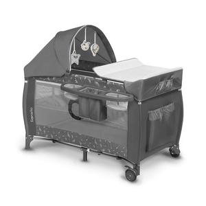 Lionelo - Cestovná postieľka SVEN PLUS sivá 5903771705561 vyobraziť