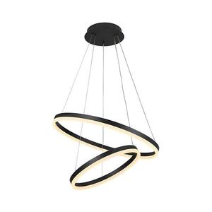 Brilagi - LED stmievateľný závesný luster na lanku CIRCLE LED/70W/230V 3000-6500K čierny+DO BG-J4310/B vyobraziť