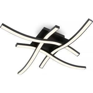 Brilo 3677-045 - LED stropné svietidlo LED/14, 4W/230V čierne 3677-045 vyobraziť