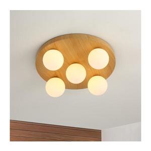 Brilagi - Stropné svietidlo LUND WOOD 5xG9/9W/230V pr. 40 cm drevené BRI453 vyobraziť