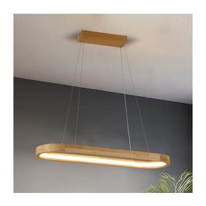 Brilagi - Drevený LED luster UMEA WOOD na lanku, 30W, 230V, 70x20 cm BRI450 vyobraziť