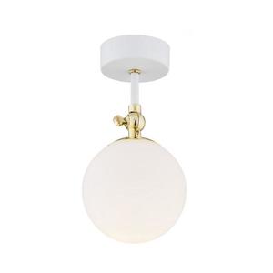 Argon 4002 - Kúpeľňové prisadené stropné svietidlo LATINA 1xE14/7W/230V IP44 biela/zlatá 4002 vyobraziť