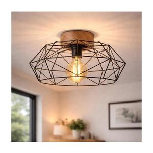 Brilagi - Stropné svietidlo WOODY BASKET 1xE27/60W/230V dub 8590828607588 vyobraziť