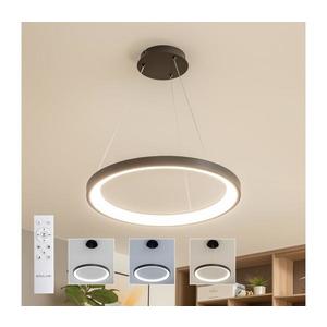 Brilagi - LED stmievateľný závesný luster na lanku FALCON SLIM LED/42W/230V pr. 50 cm čierna +DO BRDX1330-500/CR vyobraziť