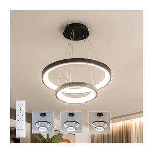 Brilagi - stmievateľný LED luster na lanku FALCON SLIM LED/68W/230V, priemer 50 cm, čierna, s diaľkovým ovládaním BRDX1330-2/CR vyobraziť