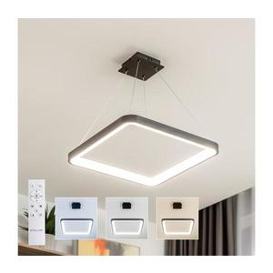 Brilagi - LED stmievateľný luster na lanku FALCON SLIM LED/50W/230V 50x50 cm čierna + diaľkový ovládač BRDX1331-500/CR vyobraziť