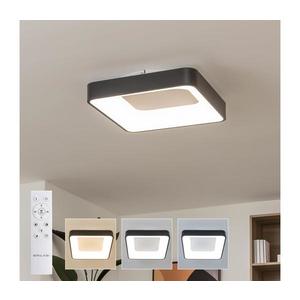 Brilagi - LED stmievateľné stropné svietidlo FALCON II LED/80W/230V 40x40 cm čierne + diaľkové ovládanie BRC2669-400/CR vyobraziť