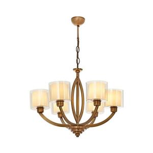 Luster na reťazi LAHORE 6xE27/40W/230V bronzový 301AUR1306 vyobraziť