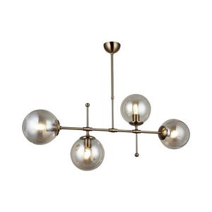Stropný luster na tyči POLINO 4xE27/40W/230V bronzový 341LCA1158 vyobraziť