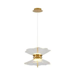 LED luster na lanku BUTTERFLY 2xLED/10W/230V 3000K zlatá 414LRC1356 vyobraziť