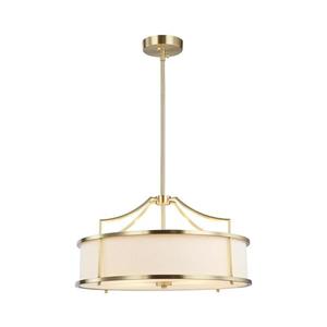 Open Design OR80896 - Luster na tyči STANZA 4xE27/15W/230V pr. 55 cm mosadz/biela OR80896 vyobraziť