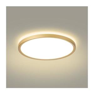 Brilagi - LED kúpeľňové svietidlo ULTRA SLIM LED/24W/230V, priemer 42 cm, zlaté, IP54 BRI583 vyobraziť