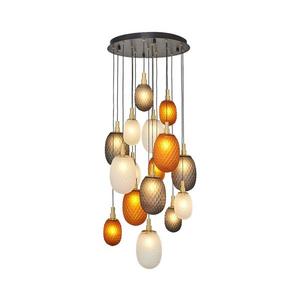 Luster na lane CACTUS 16xG9/5W/230V medená/sivá/biela 414LRC1980 vyobraziť