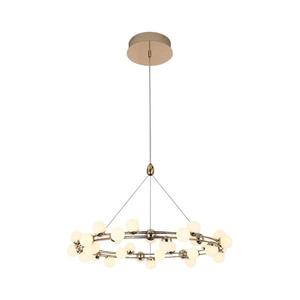 LED luster na lanku MARS LED/50W/230V 3000K zlatý 701CHD1626 vyobraziť