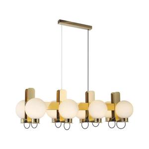 Luster na lanku REGGIO 8xE27/40W/230V zlatý 701CHD1721 vyobraziť