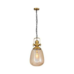 Závesný luster na retiazke BOTTLE 1xE27/40W/230V zlatý 701CHD1725 vyobraziť