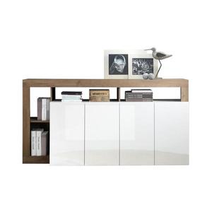 MC Akcent Komoda LENOR biela/dub 8024963431703 vyobraziť