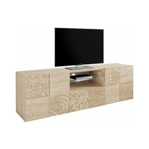 MC Akcent Televízny stolík ARIA dub sonoma 8024963394992 vyobraziť